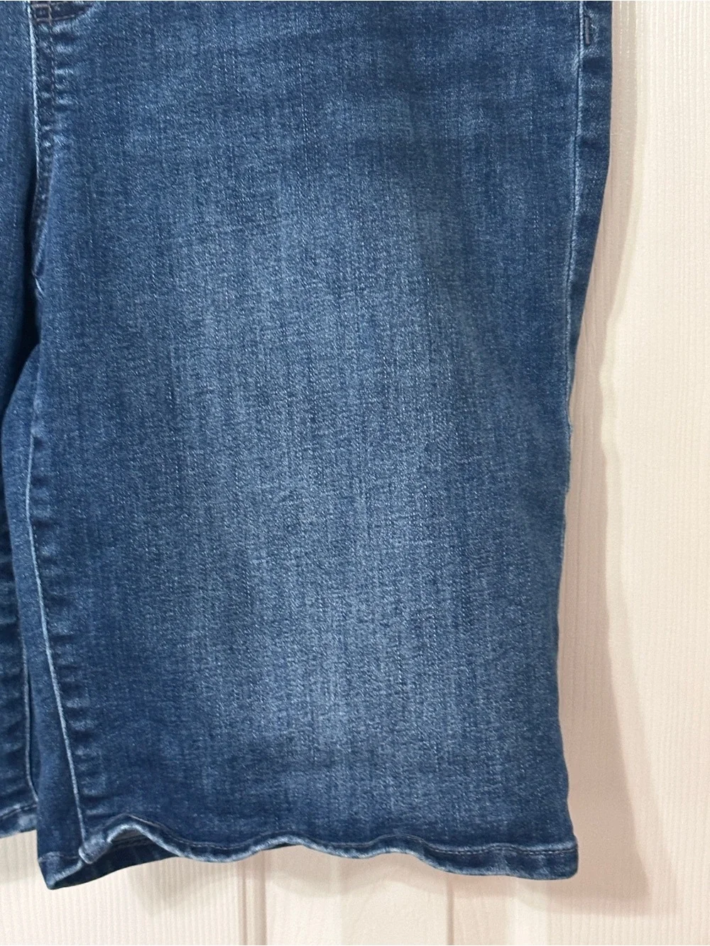Chico's Indigo Denim Bermuda Shorts